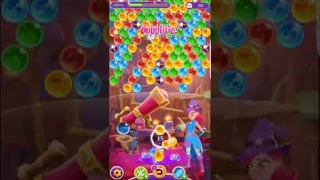 Bubble Witch 3 Saga Level 349 ~ No Boosters ⭐️⭐️