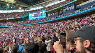 Italian National Anthem - Il Canto degli Italian Wembley Stadium Euro 2020 Semi Final