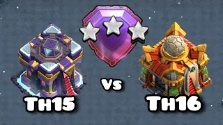 Th15 vs Th16 Replays in Legends League🔥 (Clash of Clans)