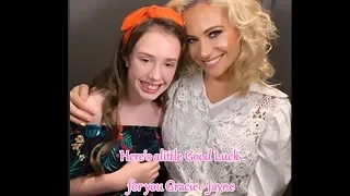 Good Luck Gracie Jayne in the Voice Kids Final