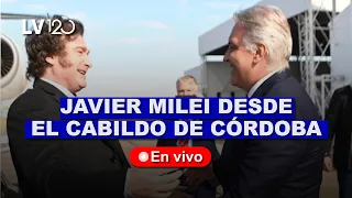 ACTO 25 DE MAYO I EN VIVO: JAVIER MILEI DESDE EL CABILDO DE CÓRDOBA