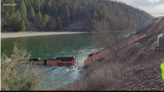 'No longer a threat' of petroleum release in Kootenai River from BNSF train derailment