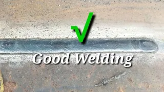 Good Welding, 1G Plate Stick Welding/ SMAW Welding || welder junior