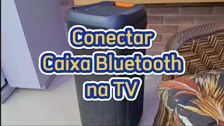 Como conectar um caixa de som Jbl Bluetooth na TV LG Smart