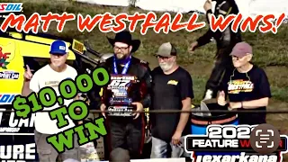 Matt Westfall WINS at 67 Speedway of Texarkana!