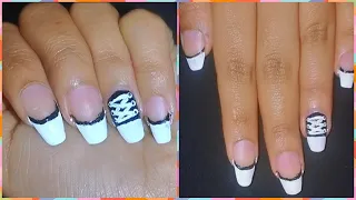 easy nail art ❤️ unique nail design🔥#viral #nailart