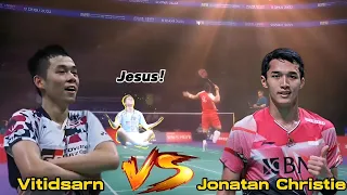 {Highlights} Kunlavut VITIDSARN (THA) vs Jonatan Christie (INA) I SUDIRMAN CUP 2023