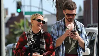 Hilary Duff and Matthew Koma step out in coordinating workout attire