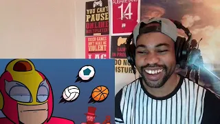 BRAWLSTARS ANIMATION The reason why I hate ball games REACTION