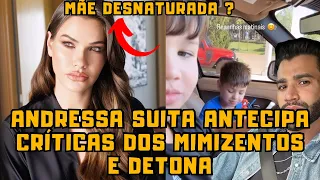 Esposa do Gusttavo Lima, Andressa Suita antecipa CRIT1CAS dos MIMIZENTOS e DETONA “Mãe desnaturada”