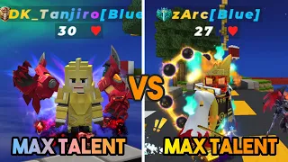 Max Talent vs Max Talent in Bedwars | Blockman Go