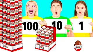 100 слоев еды Челлендж #4 c BooBoom Challenge