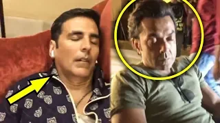 Akshay Kumar, Riteish Deshmukh, Bobby Deol FUN BTS Video | Housefull 4