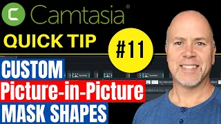 Create Picture-in-Picture (PIP) with Custom Mask Shapes in Camtasia