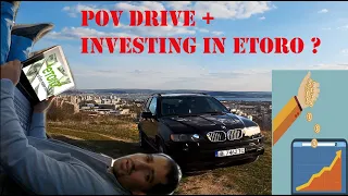 BMW X5 E53 4.4i V8 | POV Offroad Drive | How I buy Stocks and Crypto | Started Investing in eTORO