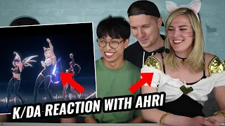 Non-League of Legends Players React to K/DA - Pop/Stars Music Video