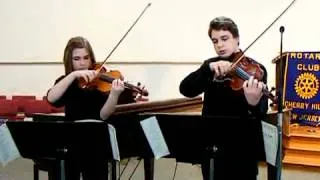 PASSACAGLIA, "The Impossible Duet" for Viola & Violin, Handel-Halvorsen, Brother, Sister, Fastest