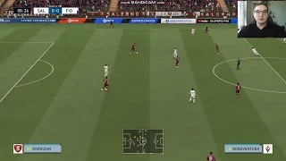 Salernitana - Fiorentina My reactions and comments FIFA 22