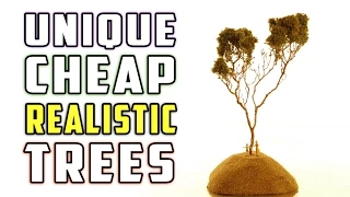 Realistic Cheap and Easy Trees for Your Model Railroad - How-To