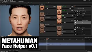 Simple Lip Sync Workflow | Metahuman Face Helper v0.1