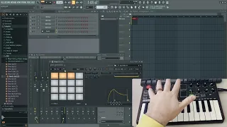 How to use Akai MPK Mini drum pads in FL studio!! (EASY)