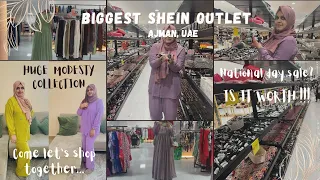 Come let’s shop together SHEIN AJMAN biggest sale / huge modesty collection in uae