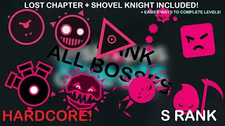 Just Shapes & Beats - (HARDCORE) All Bosses (S RANK)