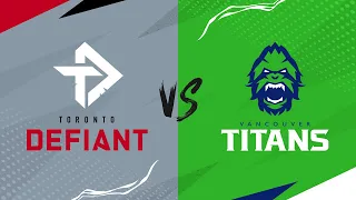 @TorontoDefiant vs @vancouvertitans | West Play-Ins | Week 1 Day 2