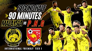 SECONDHALF | MALAYSIA vs PAPUA NEW GUINEA | International Match Tier 1 | Extended Highlights 2023 HD