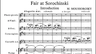 [Score] Mussorgsky - Introduction from The Fair at Sorochyntsi (for orchestra)