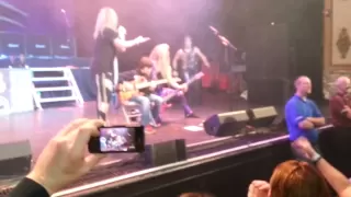 "Aiden" rocks with Steel Panther