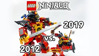 Which LEGO Ninjago Samurai X Mech is Better? Ninjago Legacy vs. Original Comparison!