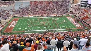 UT Longhorn Band plays Deep in the Heart of Texas