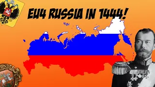 EU4 Modern Day Russia in 1444 - Timelapse