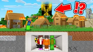 Mikey & JJ - The Ultimate Doomsday Bunker vs. Nuclear TNT - Minecraft