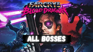 FAR CRY 3 BLOOD DRAGON - ALL BOSSES & MAIN BATTLES + ENDING!