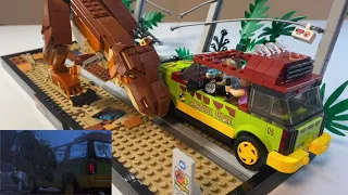 THE T.REX BREAKOUT SCENE | LEGO AND THE MOVIE