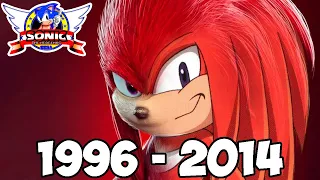 Evolution of Sonic Knuckles the Echidna (1996-2014) | Sonic Animation