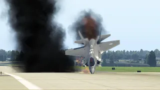 Plane's Emergency Landing After Engine Fire