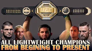 ALL UFC LIGHTWEIGHT CHAMPIONS || FROM 2001 TO PRESENT DAY