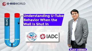 What will happen to U-tube?  If a heavy slug is pumped into the drill string  and the well is shut ?