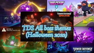 Tower Defense Simulator | All boss themes (Halloween 2022)