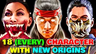 18 New Origins Of Mortal Kombat 1 Characters - Explored