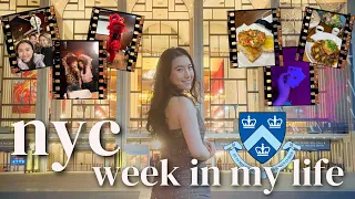 Week in my life as a NYC student @ Columbia University