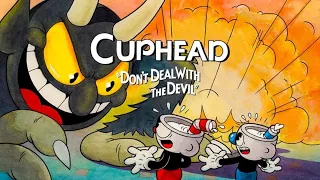 Psychedelic Trance ॐ  VIDEO GAME 👽 Cuphead / LSD Trippy Cartoon FULL GAME +4 HOURS Music ᴴᴰ Mix 2022