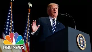 President Donald Trump Delivers Remarks On Opioid Crisis In New Hampshire | NBC News