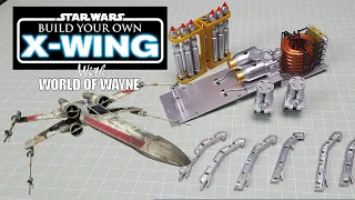 Build the X Wing LIVE - Part 76,78,79 and 80 - Hyperdrive Jets and Cooling System