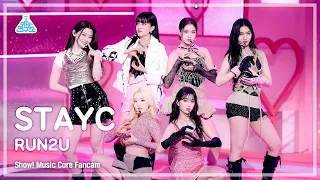 (ENG sub) [예능연구소 4K]스테이씨 직캠 'RUN2U' (STAYC FanCam) @Show!MusicCore 220226