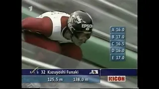 Kazuyoshi Funaki - 138.0m - Sapporo 2000