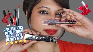 Top 8 Red lipsticks better than Fenty Beauty MVP icon velvet! Dupes + swatch - best of 2023